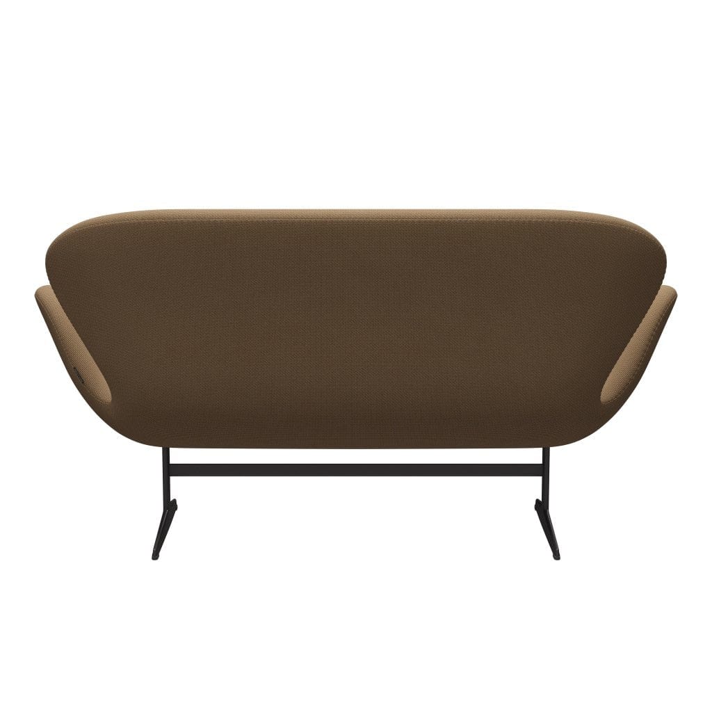 [product_category]-Fritz Hansen Swan Sofa 2 Seater, Warm Graphite/Diablo Gold Sand-Fritz Hansen-3321-DIA401-WGBASE-FRI-4