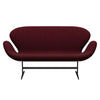 Fritz Hansen Swan Sofa 2 Seater, Warm Graphite/Divina Aubergine (671)