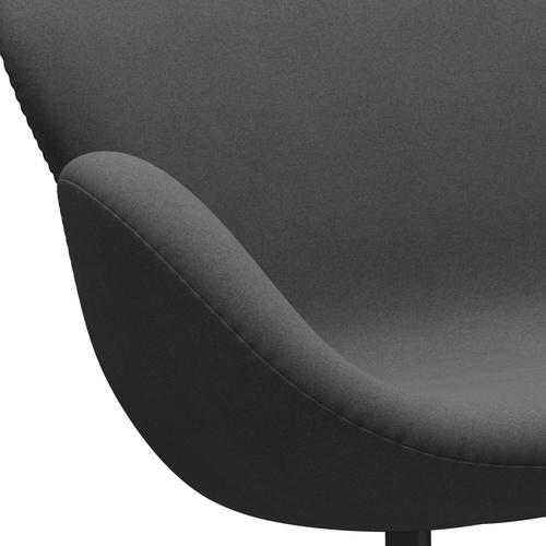 [product_category]-Fritz Hansen Swan Sofa 2 Seater, Warm Graphite/Divina Dark Grey-Fritz Hansen-3321-DIV173-WGBASE-FRI-7