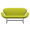 Fritz Hansen Swan Sofa 2 Seater, Warm Graphite/Divina Lime