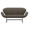 Fritz Hansen Swan Sofa 2 Seater, Warm Graphite/Divina Md Mole