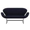 Fritz Hansen Swan Sofa 2 Seater, Warm Graphite/Divina Md Navy Dark