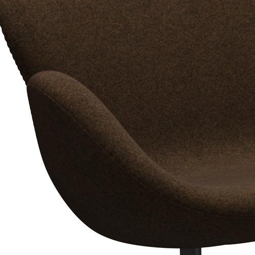 [product_category]-Fritz Hansen Swan Sofa 2 Seater, Warm Graphite/Divina Melange Warm Brown-Fritz Hansen-3321-DIM367-WGBASE-FRI-7