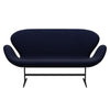 Fritz Hansen Swan Sofa 2 Seater, Warm Graphite/Fame Blackblue