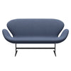 Fritz Hansen Swan™ Sofa 2 Seater, Warm Graphite/Fiord Lavender