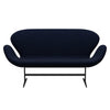 Fritz Hansen Swan Sofa 2 Seater, Warm Graphite/Hallingdal Royal Blue