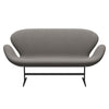 Fritz Hansen Svanesofa 2-Personers, Warm Graphite/Steelcut Medium Grey