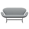 Fritz Hansen Swan Sofa 2 Seater, Warm Graphite/Steelcut Trio Beige