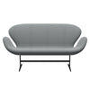 Fritz Hansen Swan Sofa 2 Seater, Warm Graphite/Steelcut Trio Grey