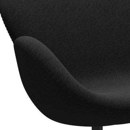 [product_category]-Fritz Hansen Swan Sofa 2 Seater, Warm Graphite/Sunniva Black/Dark Grey-Fritz Hansen-3321-SV183-WGBASE-FRI-7