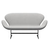 Fritz Hansen Swan Sofa 2 Seater, Warm Graphite/Sunniva Natural/Light Grey