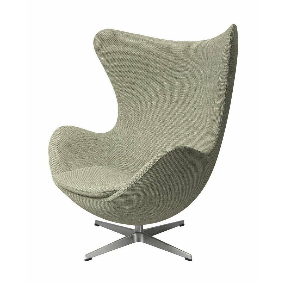 [product_category]-Fritz Hansen The Egg Lounge Chair Fabric, Egg White-Fritz Hansen-3316-Alu-Re-Wool-408-FRI-1