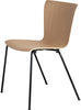 Fritz Hansen Vico Duo Vm110 Chair Powder Coated Frame, Oak