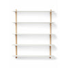 Gejst Nivo Shelf E Large, Light Oak/White