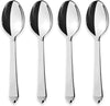Georg Jensen Pyramid Desser Spoon, Set Of 4