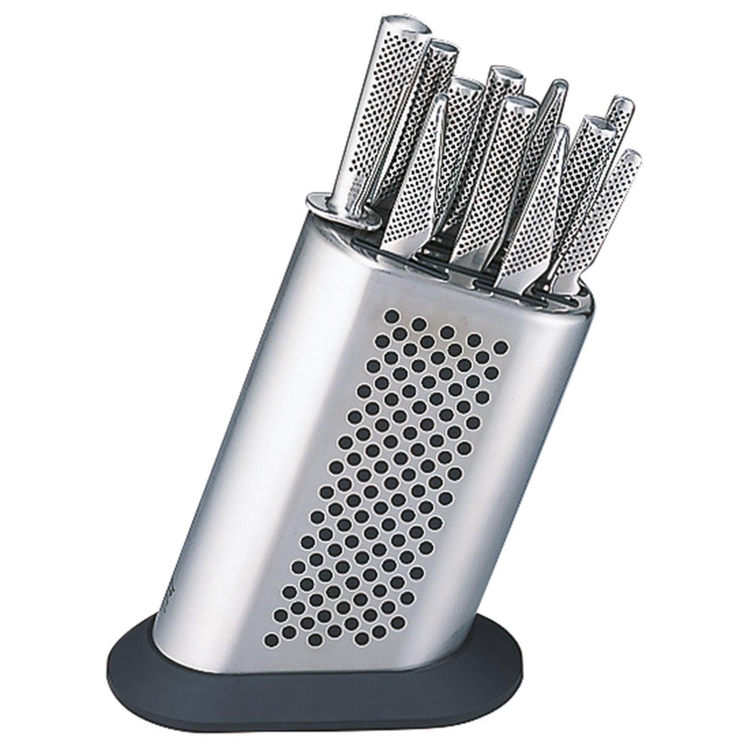 [product_category]-Global G 888 Kb/Bdr 9 Piece Knife Block Set, With Dots-Global-4943691888815-1626-GLO-1