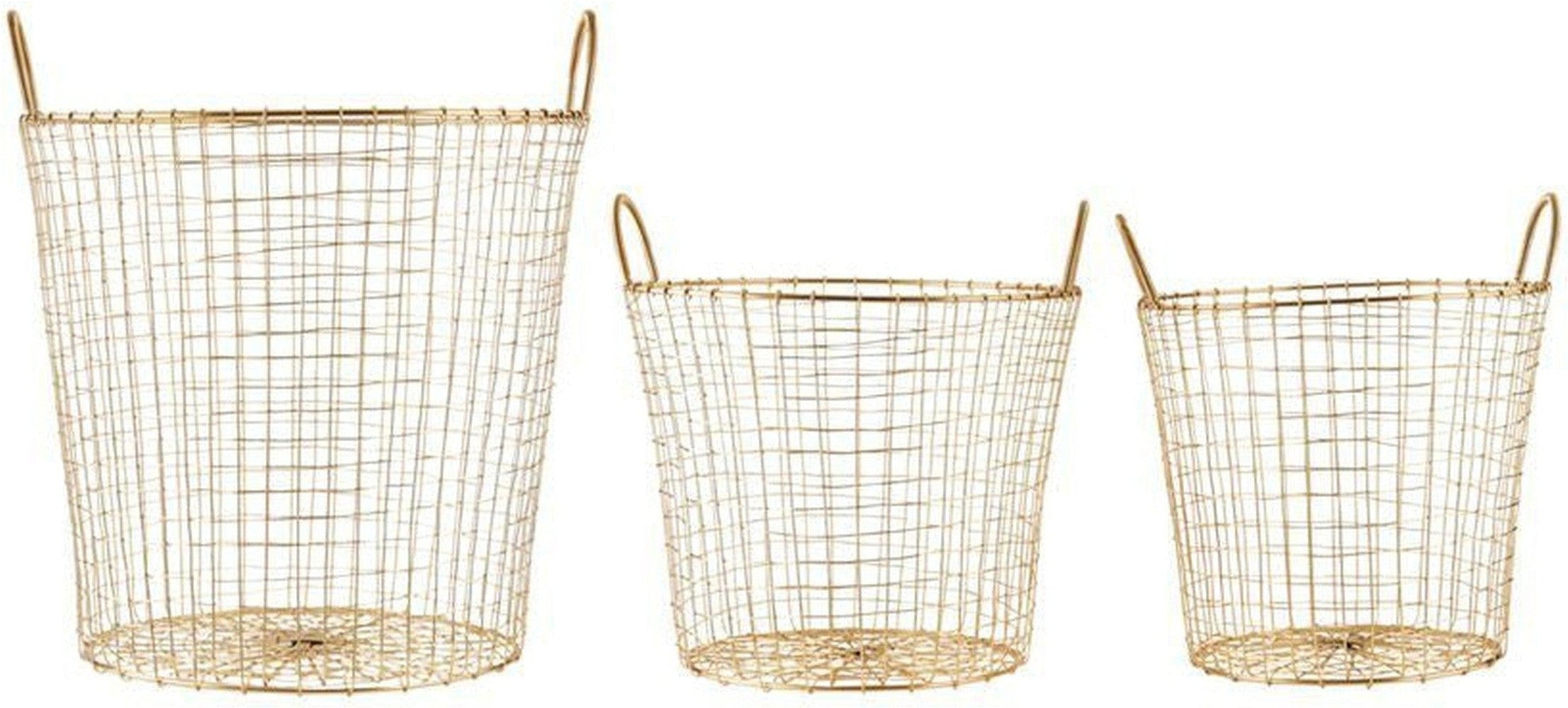 [product_category]-House Doctor Baskets, HDWire, Brass-House Doctor-5707644422360-205340430-HOU-1