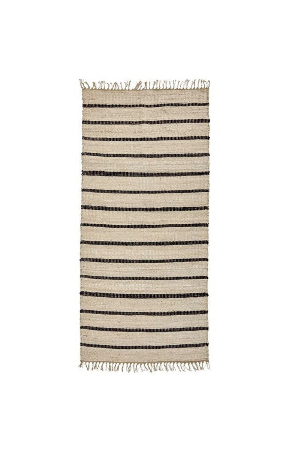 House Doctor Rug, HDSima, Black/Natural