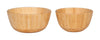 House Nordic Chefalu Bowl, Bamboo, Natural, Set Of 2