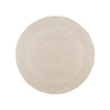 House Nordic Menorca Rug, 100% Recycled Plastic, Sand, ø180 Cm