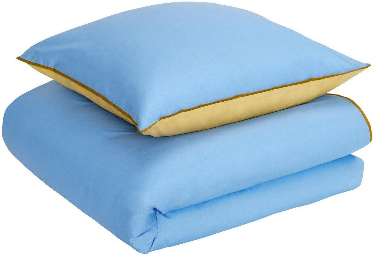 [product_category]-Hübsch Aki Bed Linen 80/200 Blue/Yellow-Hübsch-5712772114858-061407-HUB-1