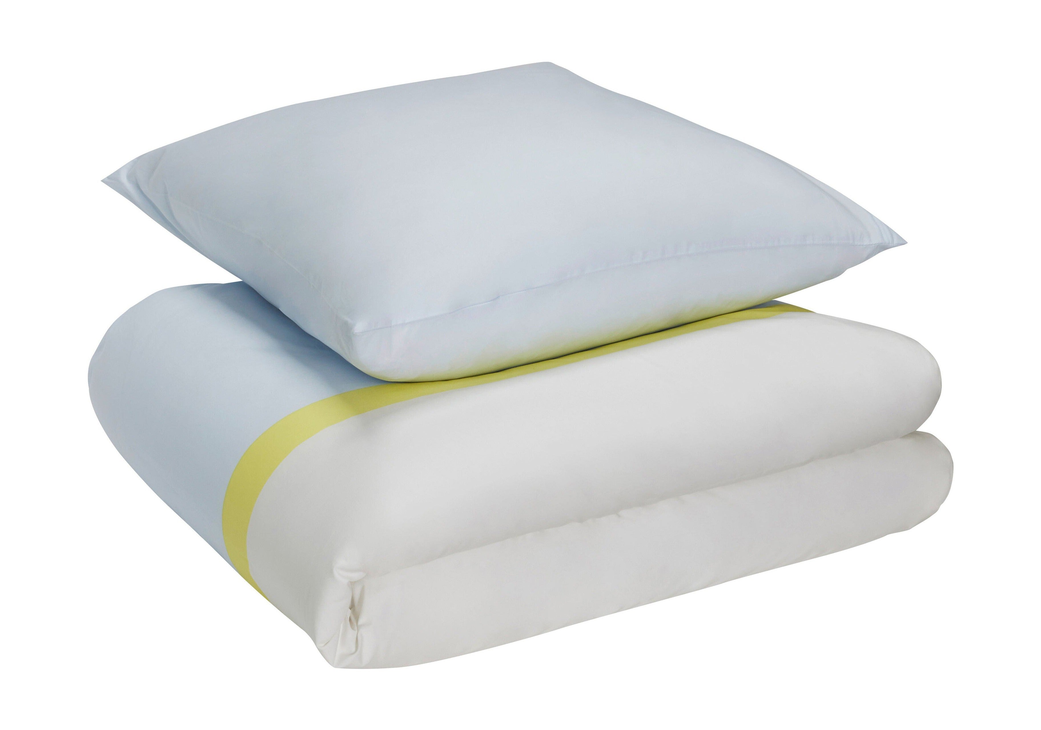 [product_category]-Hübsch Block Bed Linen 60/200 Cm, Light Blue/Multicolour-Hübsch-5712772131817-061807-HUB-1