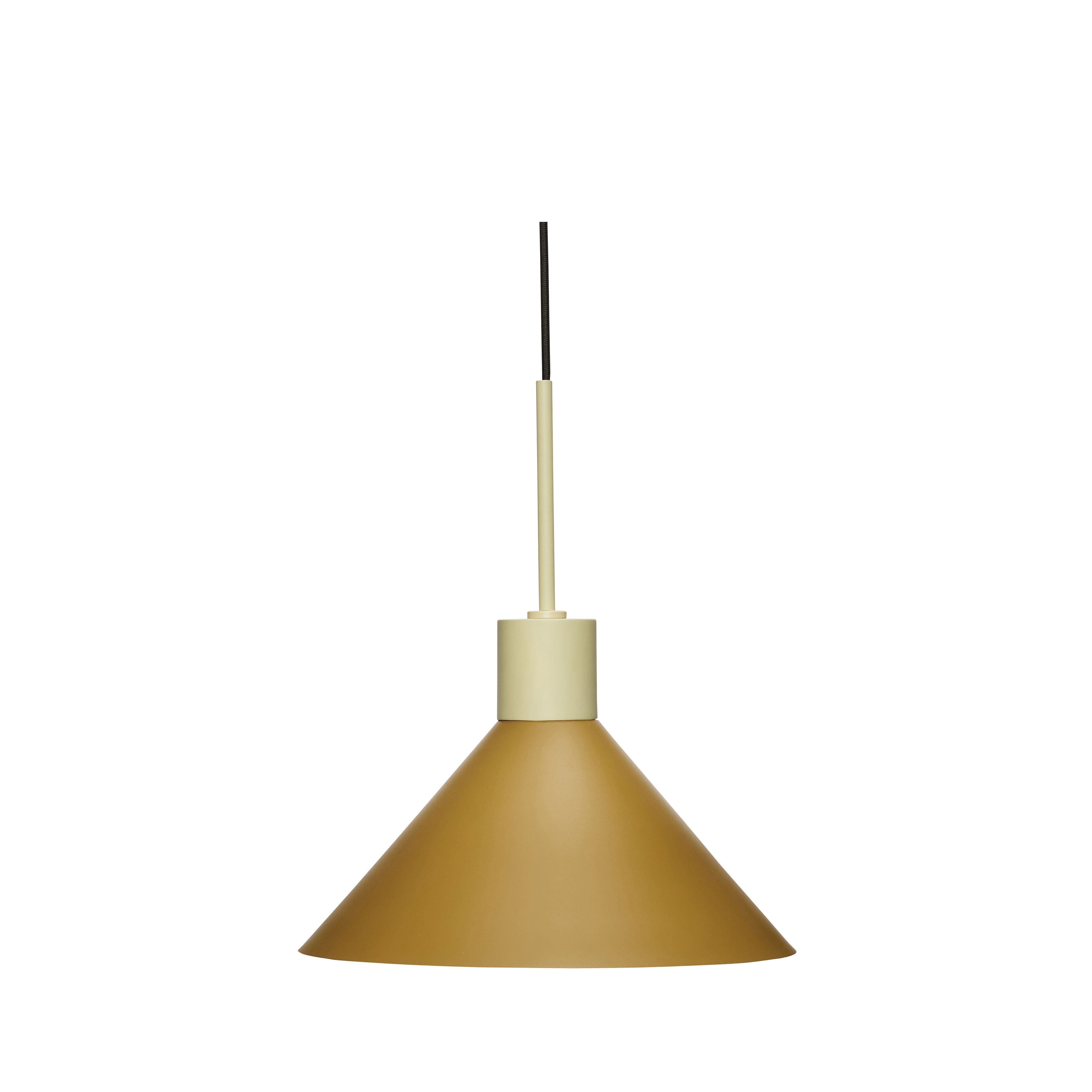 Hübsch Crayon Lampe Metal Sand / Brun