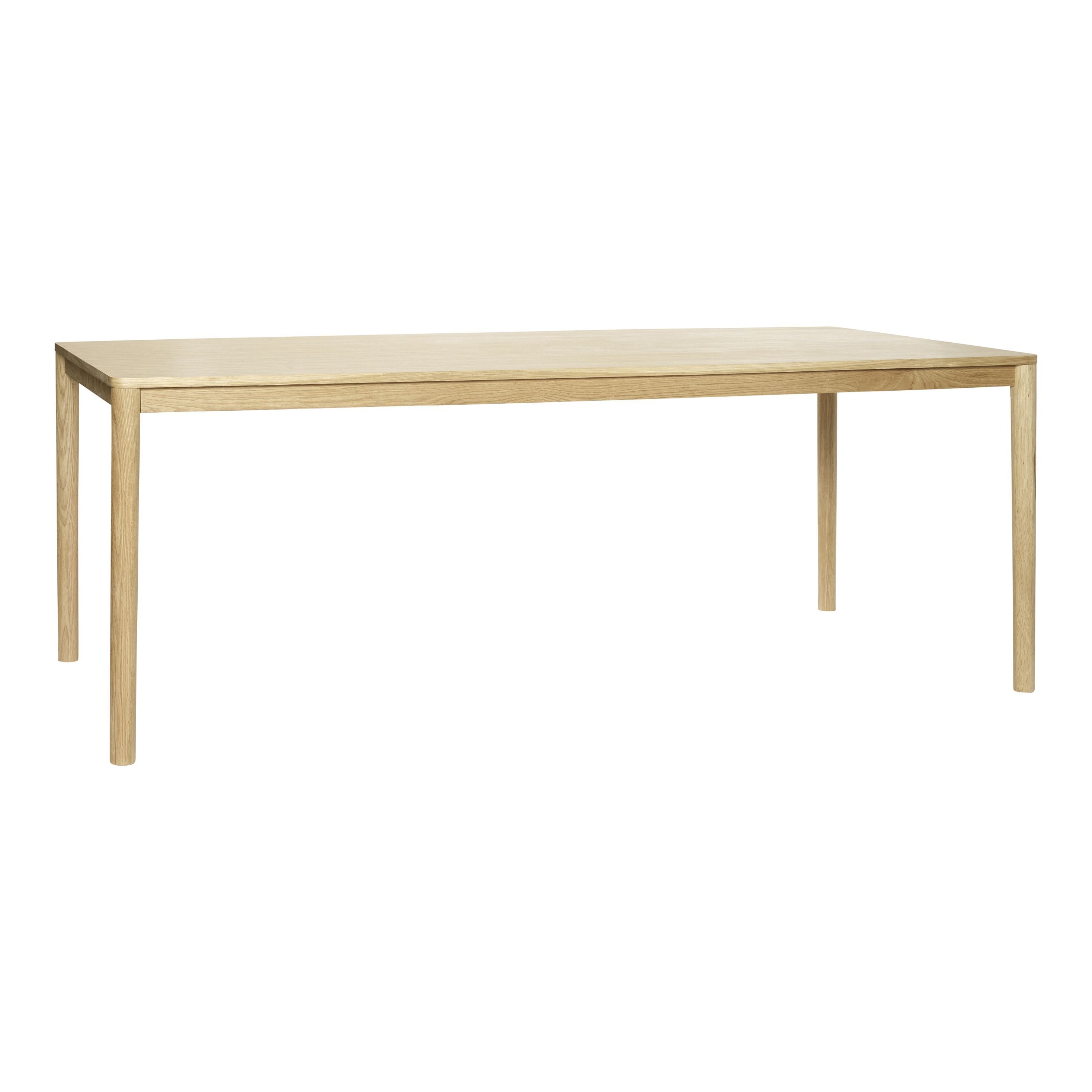 [product_category]-Hübsch Ground Dining Table Oak Fsc Natural-Hübsch-5712772106815-880827F-HUB-1