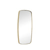 Hübsch Retro Wall Mirror Rectangular Brass