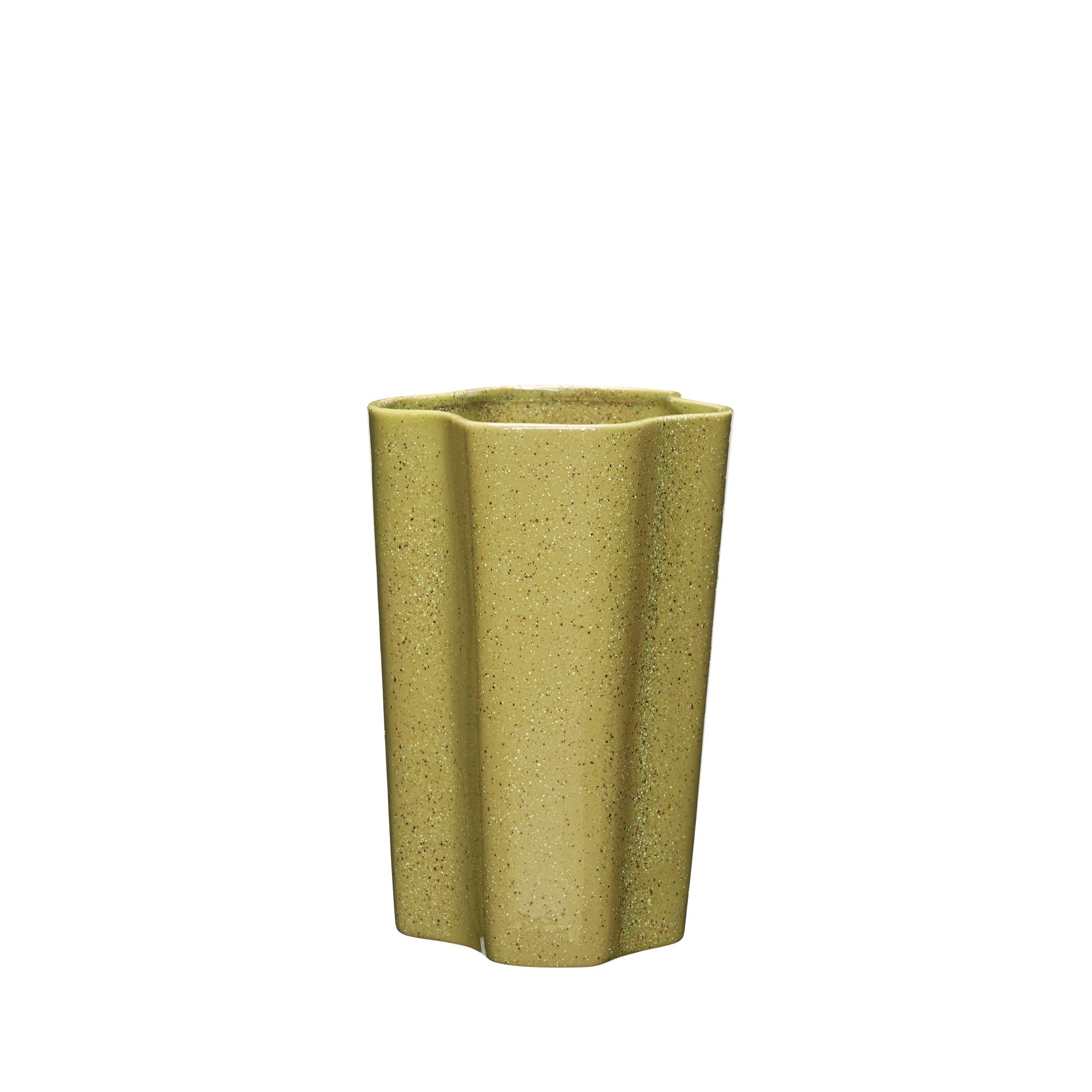 Hübsch Sapo Vase Green