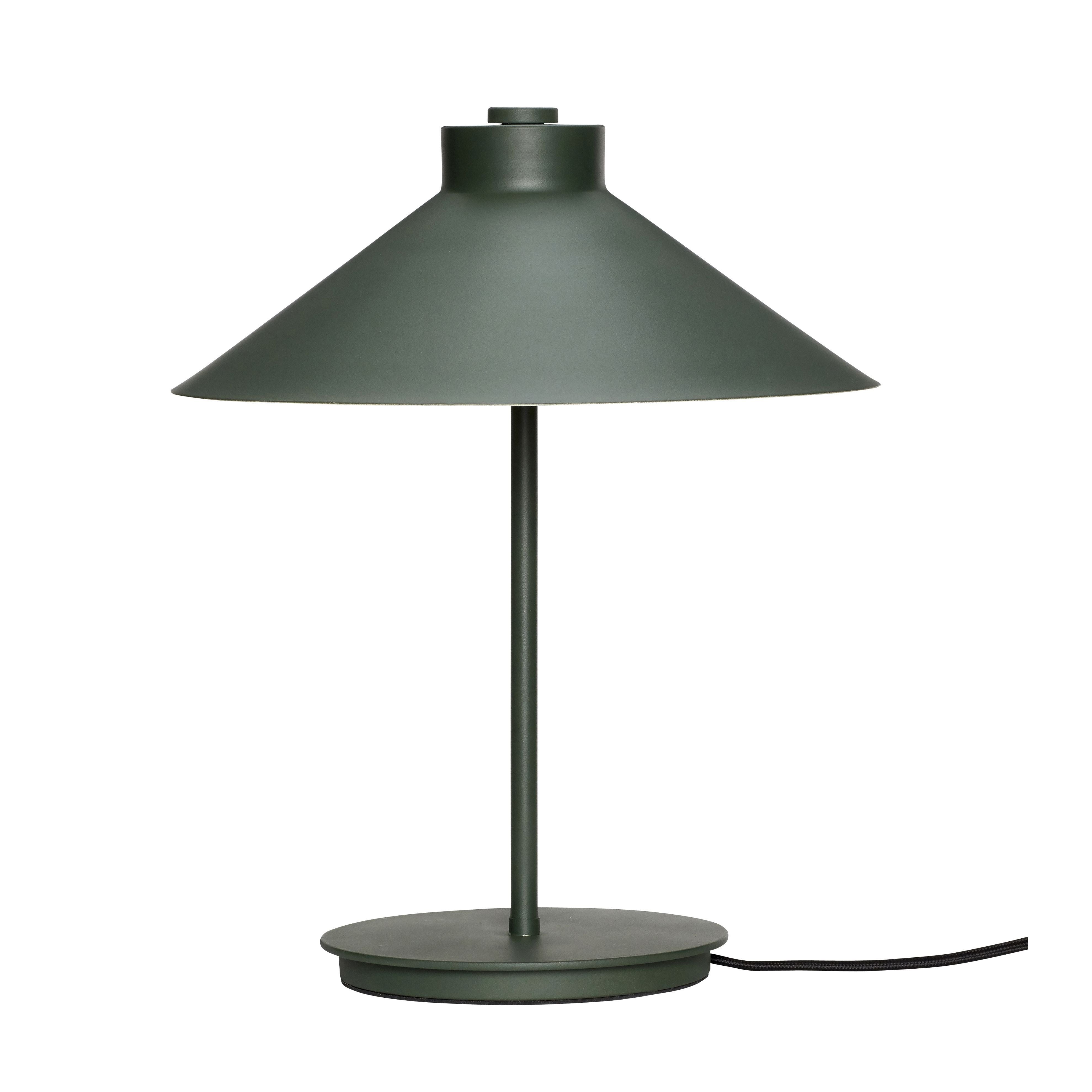 [product_category]-Hübsch Shape Table Lamp Metal Green-Hübsch-5712772102220-991205-HUB-1