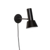 Hübsch Tap Wall Lamp Metal, Black