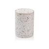 Humdakin Lucca Terrazzo Vase med Låg, Rød/beige