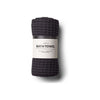 Humdakin Waffle Bath Towel, Coal