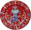 Iittala Taika plate rød, 27 cm