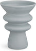 Kähler Contour Vase Blue, 20cm