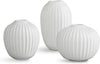 Kähler Hammershøi Vases White Mini, 3PC