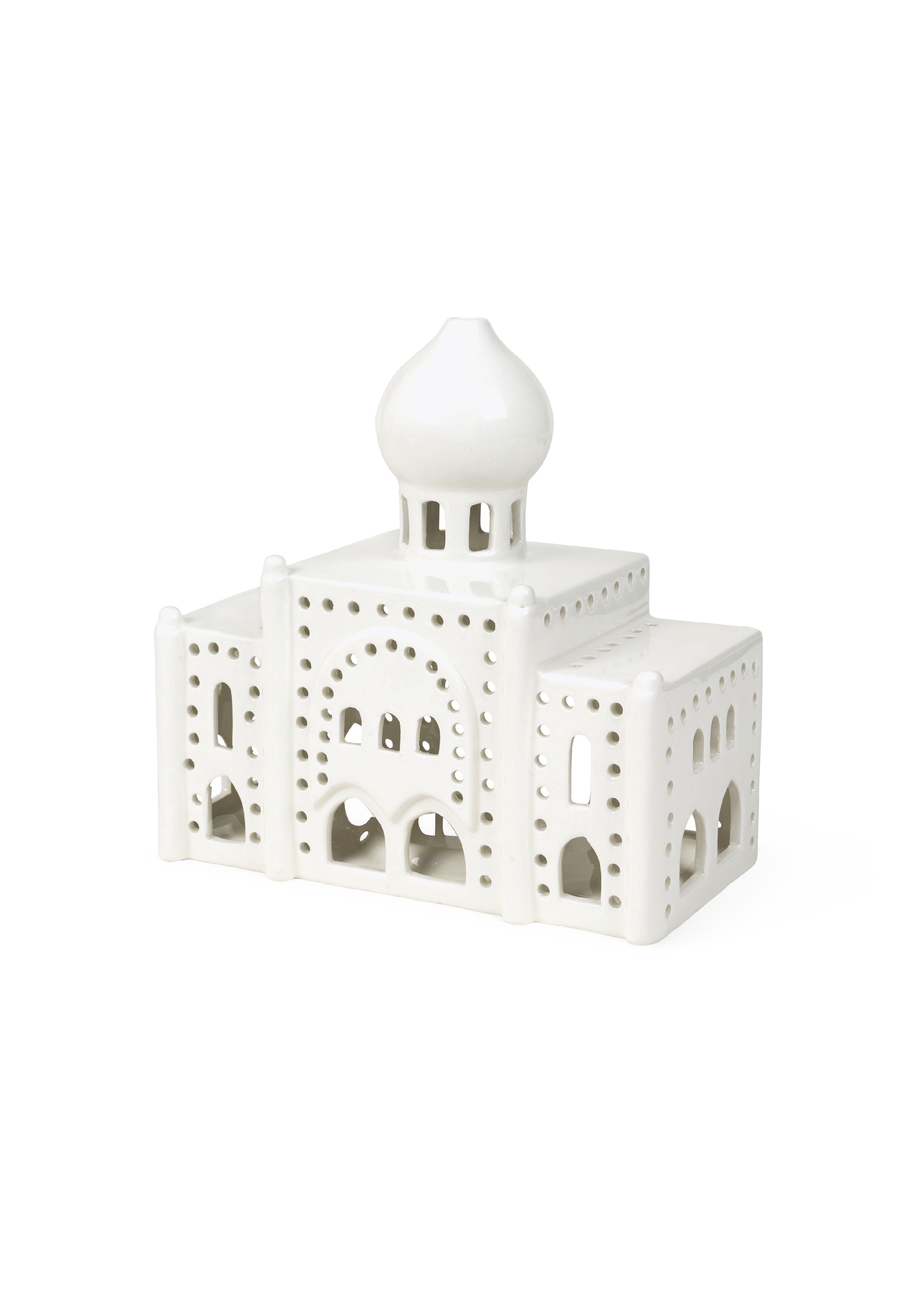 [product_category]-Kähler Urbania Tivoli Lighthouse Nimb White-Kähler-5703779185941-691056-KAH-4