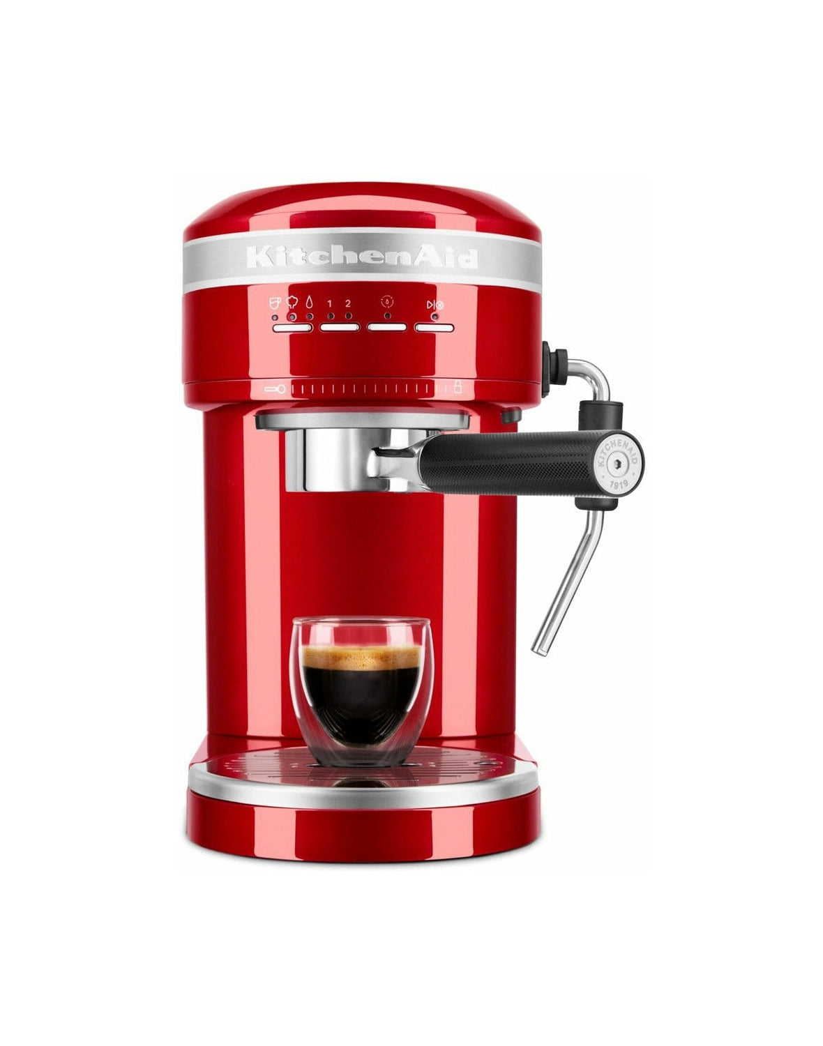 KitchenAid 5KES6503 Artisan Espressomaskine, Rød metallic