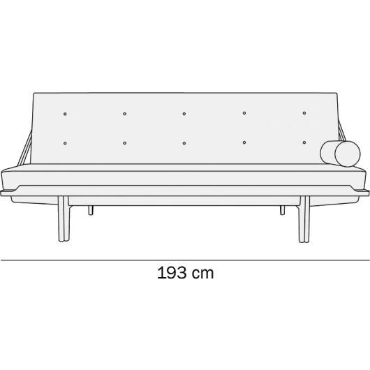 [product_category]-Klassik Studio Pv Daybed Oak Soaped, Grey Hallingdal 106-Klassik Studio-DAYBED-91500401-HALLINGDAL166-KLA-9