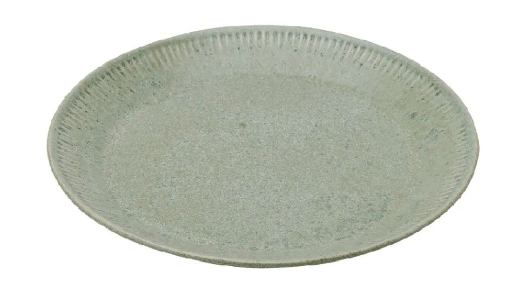 [product_category]-Knabstrup Keramik Plate ø 22 Cm, Olive Green-Knabstrup Keramik-5713959010352-1035-KNA-1