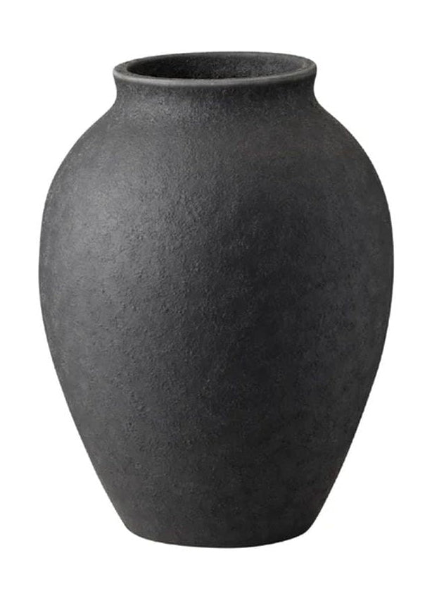 [product_category]-Knabstrup Keramik Vase H 12,5 Cm, Black-Knabstrup Keramik-5713959011304-1130-KNA-1