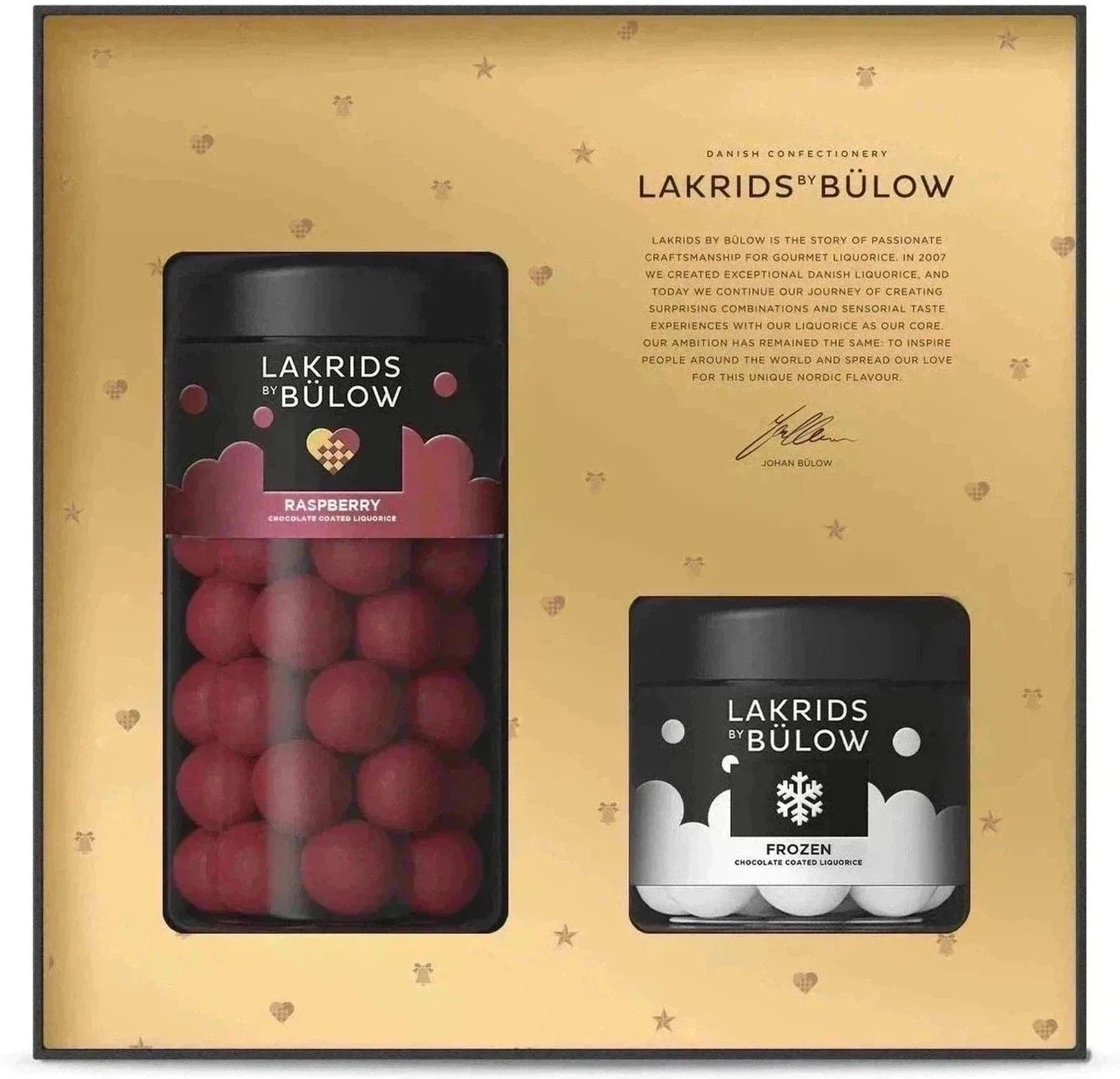 Lakrids By Bülow Winter Black Box Crispy Raspberry/Frozen Mint, 420g