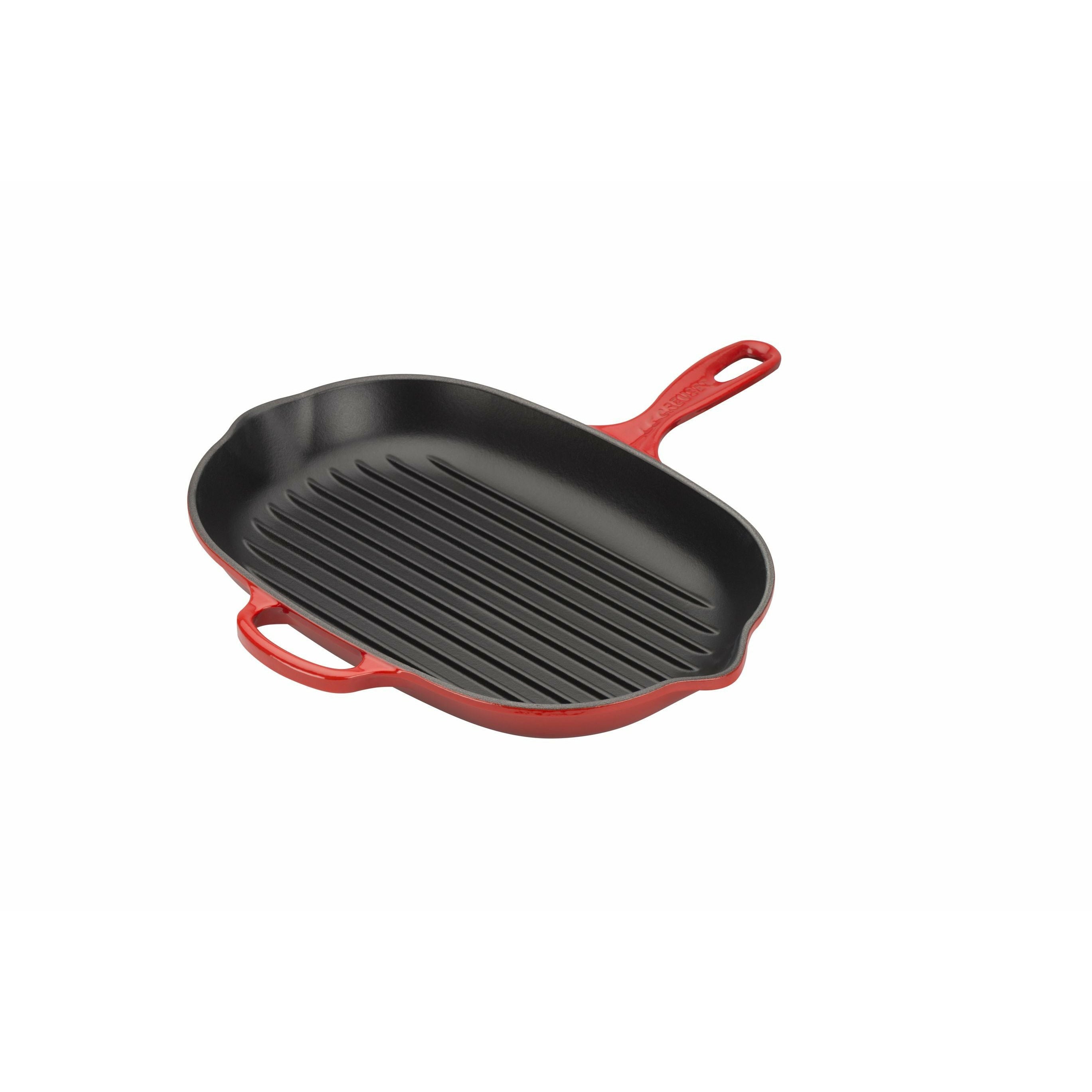 [product_category]-Le Creuset Nature Oval Grill Pan 32 Cm, Cherry Red-Le Creuset-24147244103-20194320600422-LEC-1