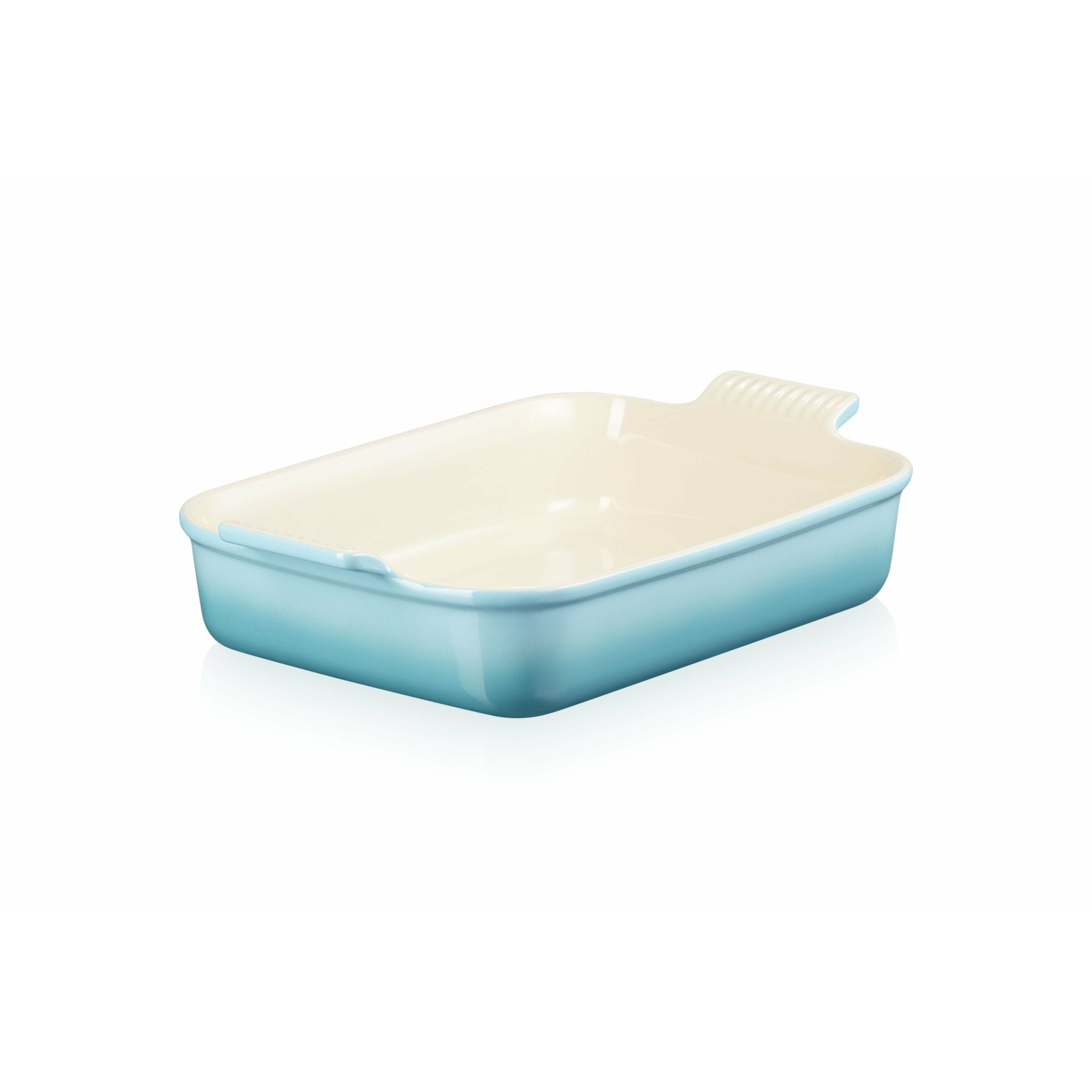 [product_category]-Le Creuset Rectangular Baking Dish Tradition 32 Cm, Caribbean-Le Creuset-843251103041-71102321700001-LEC-2