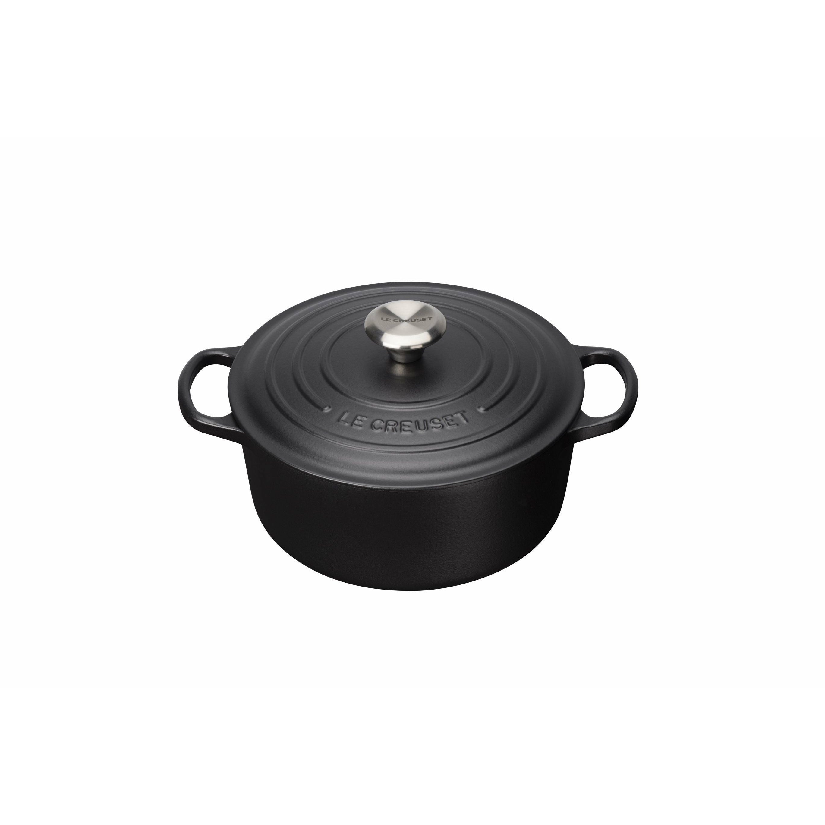 [product_category]-Le Creuset Signature Round Roaster 28 Cm, Black-Le Creuset-24147260981-21177280000430-LEC-1