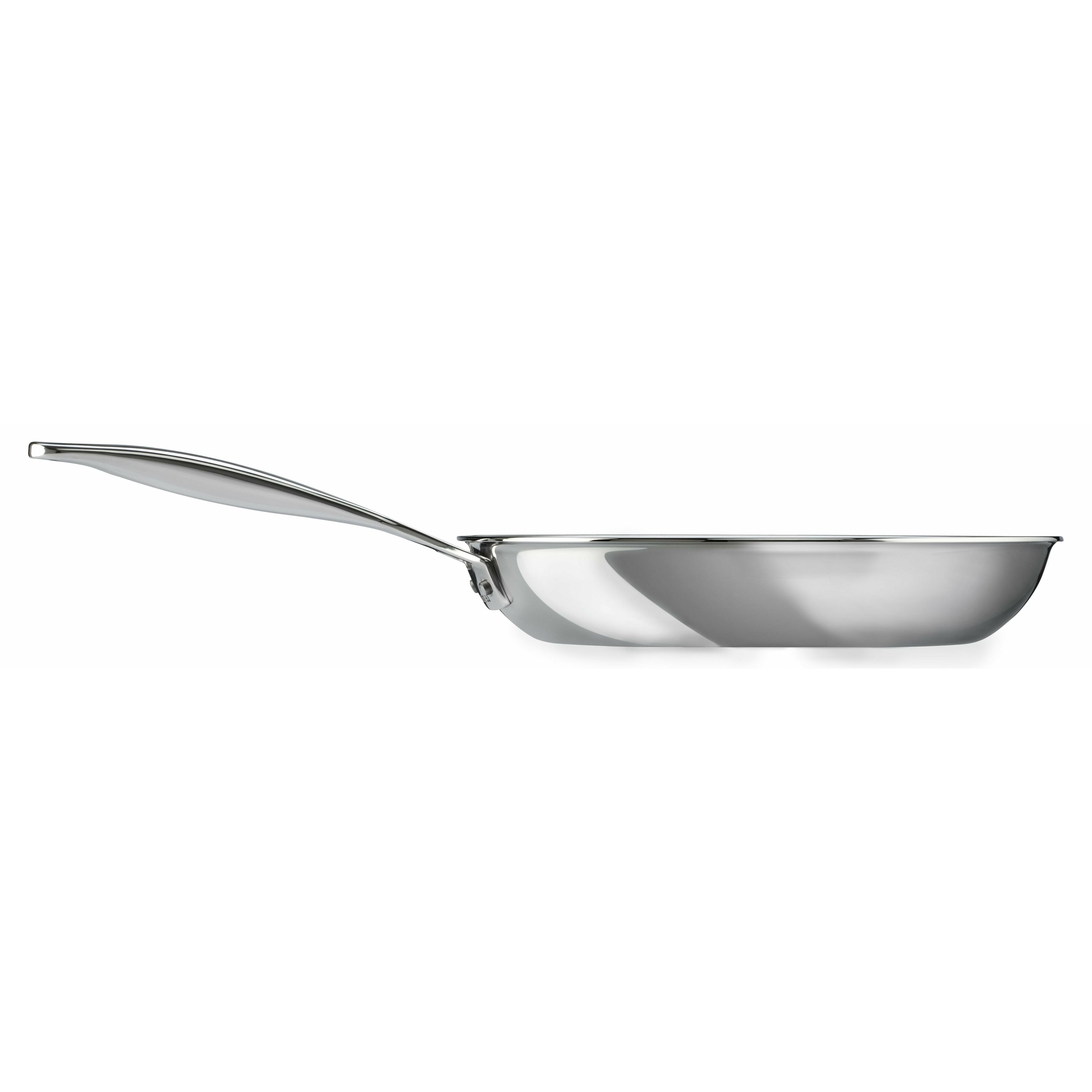 [product_category]-Le Creuset Signature Stainless Steel Uncoated Shallow Frying Pan, 20 Cm-Le Creuset-630870131322-96600220000100-LEC-4