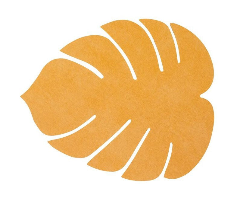 [product_category]-Lind Dna Leaf Placemat Nupo Leather S, Burned Curry-Lind DNA-5711905519904-990082-LIN-1