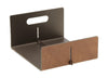 Lind Dna Napkin Holder Nupo Leather, Natural/Bronze