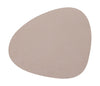 Lind DNA Table Mat Curve L, Clay Brown